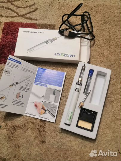 Паяльник 5v 8w. От usb