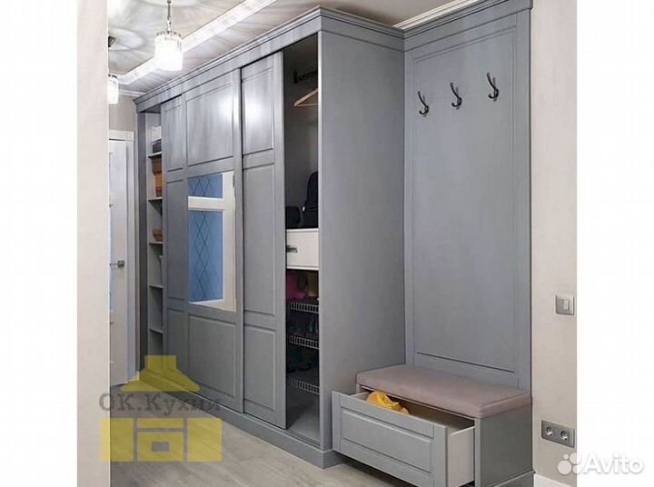 Шкаф купе распашной на заказ