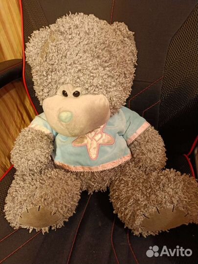 Мишка Тедди 38см музыкальный мягкая игрушка