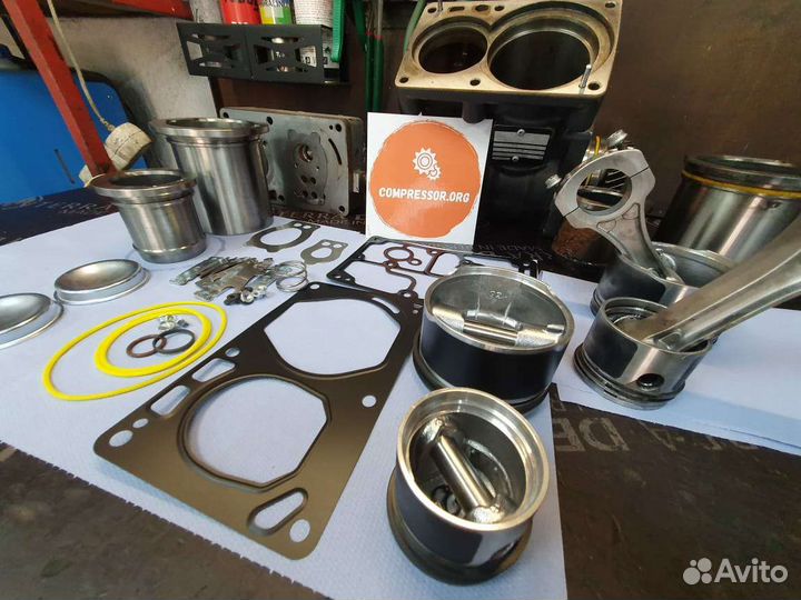 Ремонт винтовых и поршневых компрессоров