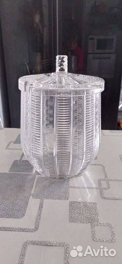 Крюшонница хрустальная