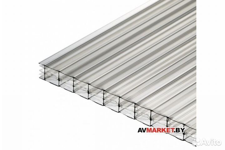 Поликарбонат сотовый 10 мм