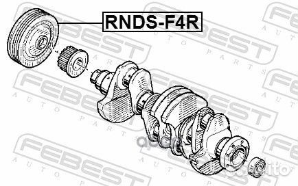 Шкив коленвала F4R rndsf4R Febest