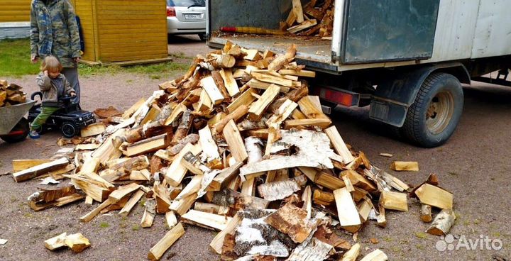 Дрова Осиновые навалом с доставкой в Ленобласти лю