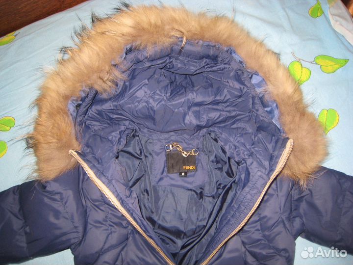 Куртка зимняя на девочку 128р