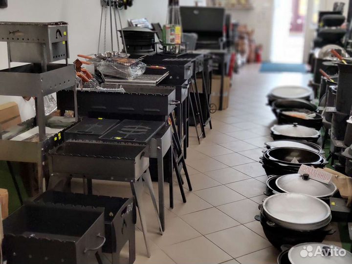 Мангал + Уголь + Кочерга + Совок