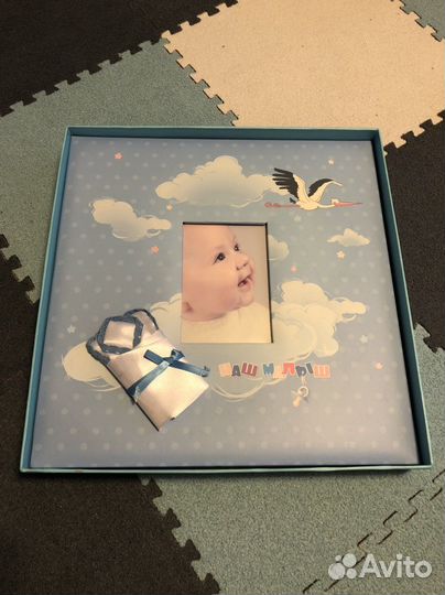 Детский фотоальбом-книга наш малыш