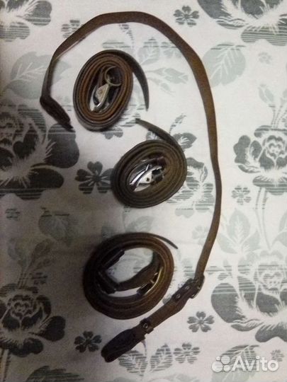 Ремень, портупея кожаная офицерская