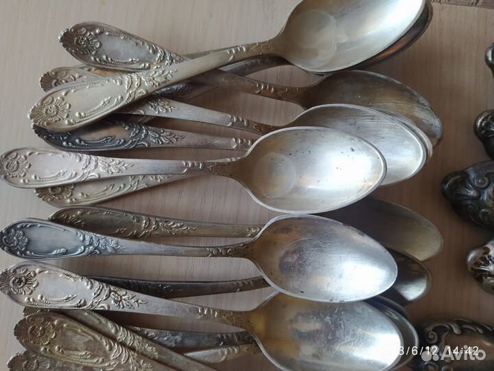 Столовые приборы мельхиор зиш и кольчугино бу