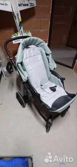 Коляска 2 в 1 эко кожа
