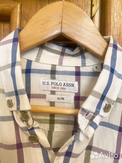 Рубашка us polo мужская