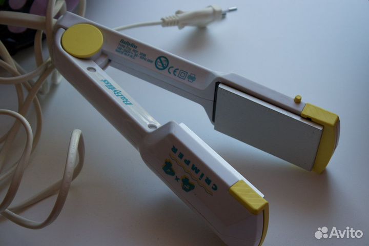 Выпрямитель гофре babyliss crimper 4x4 (6 насадок)