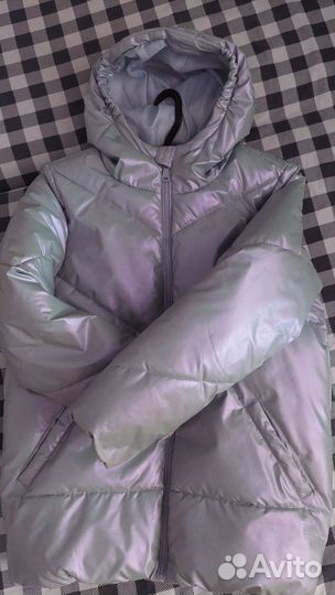 Пуховик для девочки 146
