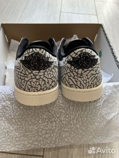 Jordan 1 Retro Low OG Black Cement 45.5EU Оригинал