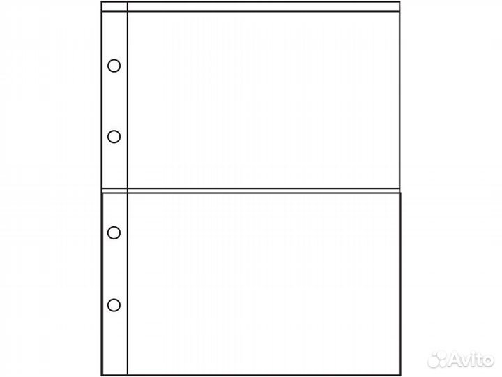 Листы Оптима для бон, открыток, пластиковых карт
