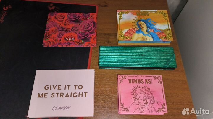 Тени colourpop, mac, lime crime