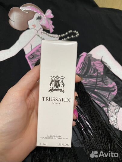 Духи женские trussardi donna 40ml