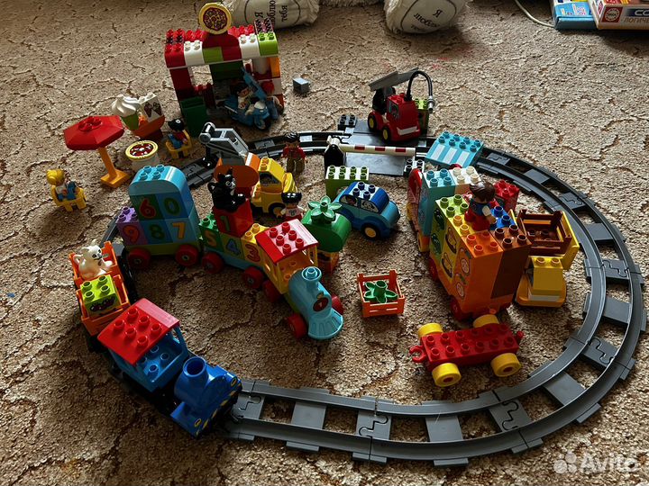 Lego duplo поезд