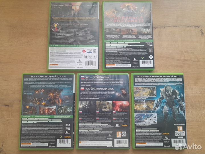 Игры для XBox 360 (Комплект/Без торга)