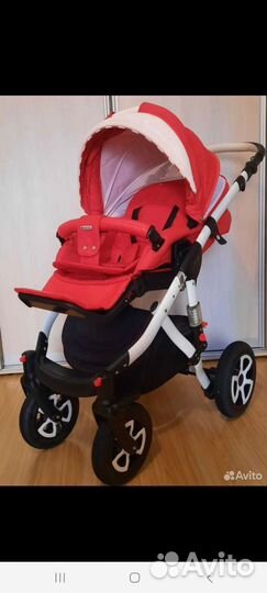 Коляска adamex gloria 3 в 1 бу