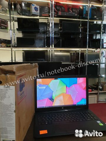 Игровой ноутбук HP Core i3-7gen + MX + DDR4