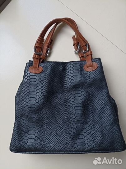 Сумка натуральная кожа италия