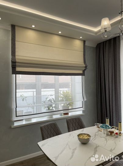 Двойная римская штора эксклюзив