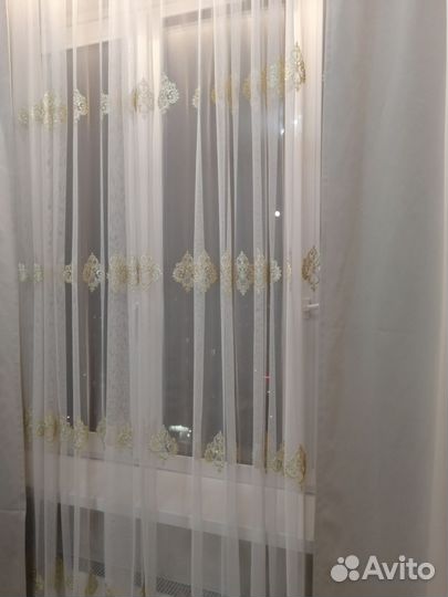 Комплект шторы и тюль бу
