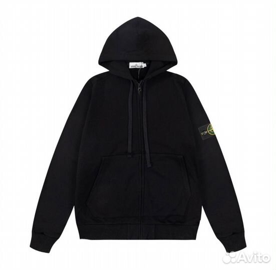 Stone island zip hoodie