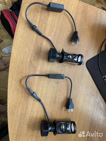 Мини-линзы головного света Lt-way с h4 цоколем