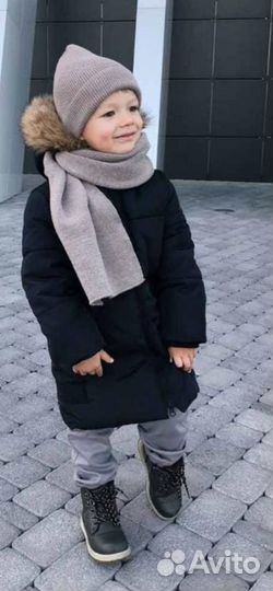 Шапка и шарф 46-50 размер