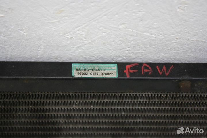 Радиатор кондиционера FAW Vita 2 2007 884500DA10