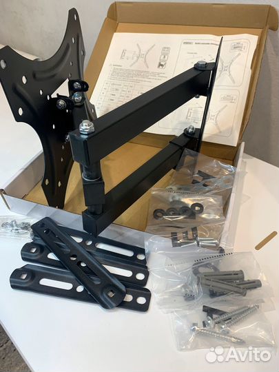 Кронштейн наклонный поворотный для телевизора