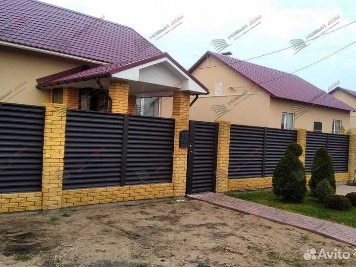 Забор жалюзи Еврожалюзи