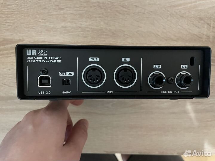 Внешняя аудиокарта steinberg ur-22