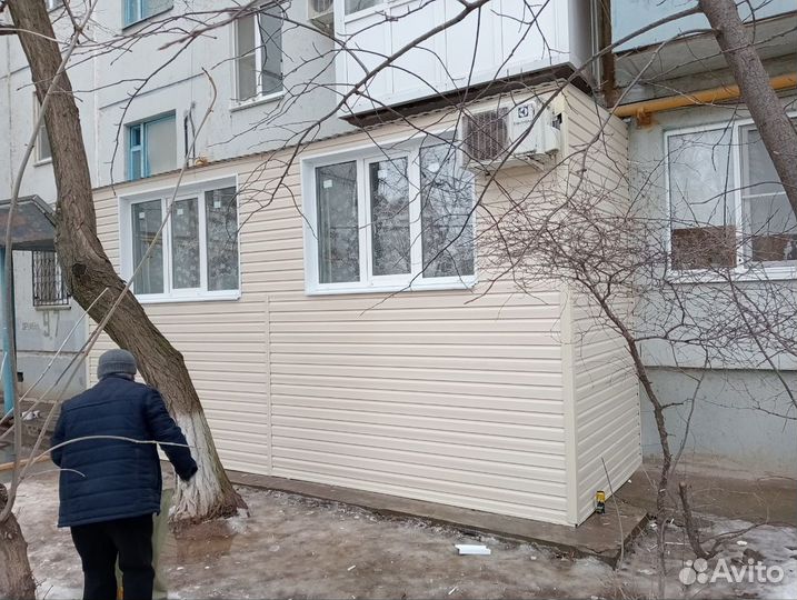 Отделка балконов и лоджий под ключ