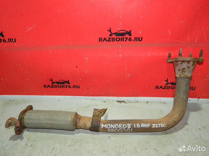 Приёмная труба Ford Mondeo 2 1.8 RKF