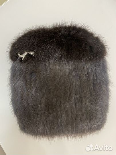 Шапка зимняя меховая женская