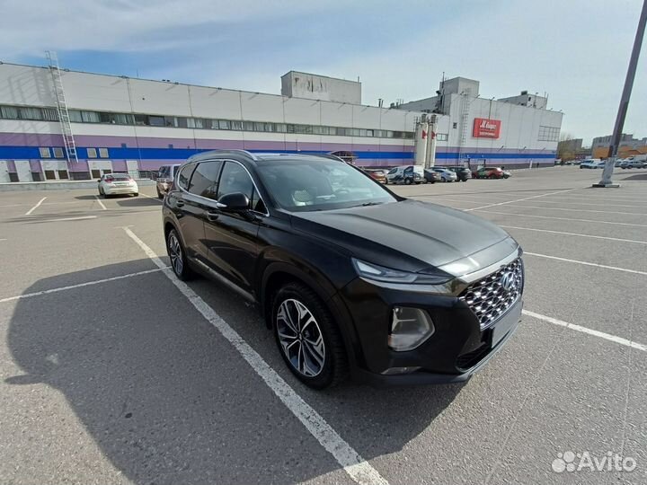 Hyundai Santa Fe 3.5 AT, 2019, 96 000 км