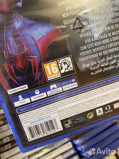 Spider Man Miles Morales PS4 PS5 (Новые) рус