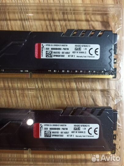 Оперативная память ddr4 16gb 2400