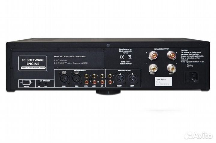 Стереоусилитель electrocompaniet ECI 6 mkii