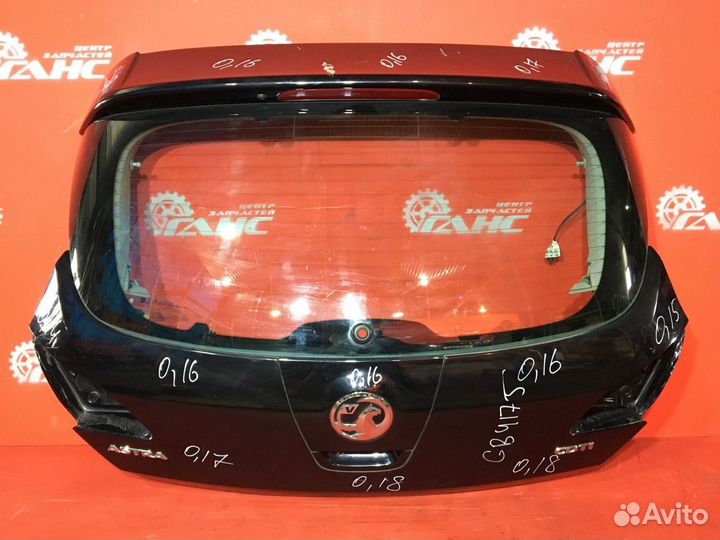 Дверь багажника задняя Opel Astra J хетчбэк A17DTJ