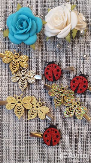 Заколочки (с животными)