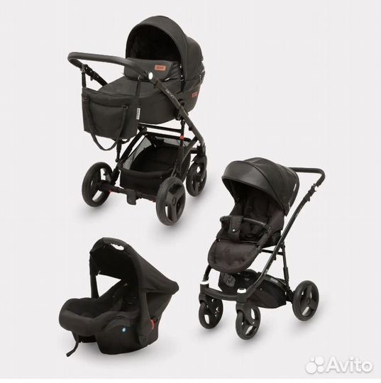 Коляска 3в1 Rico Basic Aikon Ecco