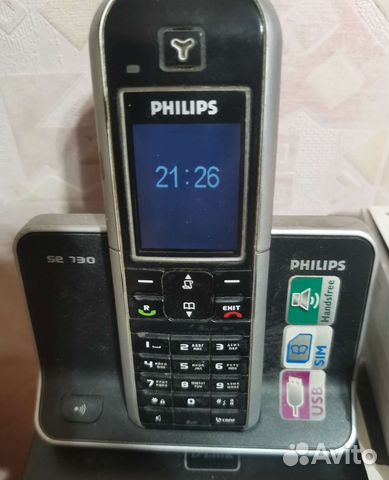 Радиотелефон philips se 730