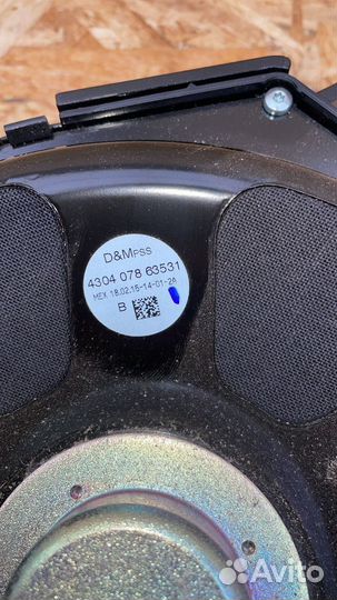 Сабвуфер на BMW X6 F16