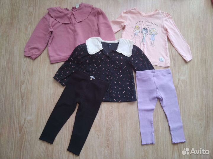 Пакет вещей на девочку 92