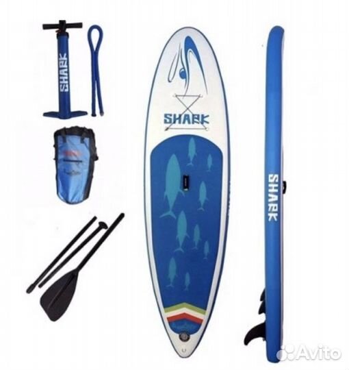 Сап борд доска sup board shark Шарк