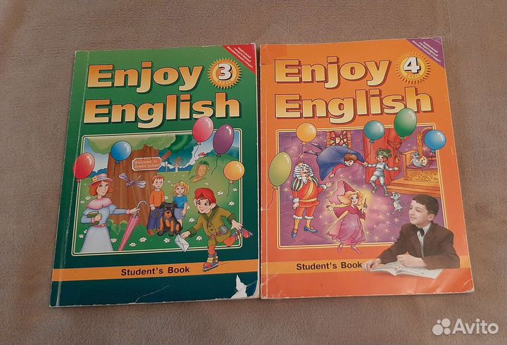 Учебник по анг.языку Enjoy English. 3,4 класс